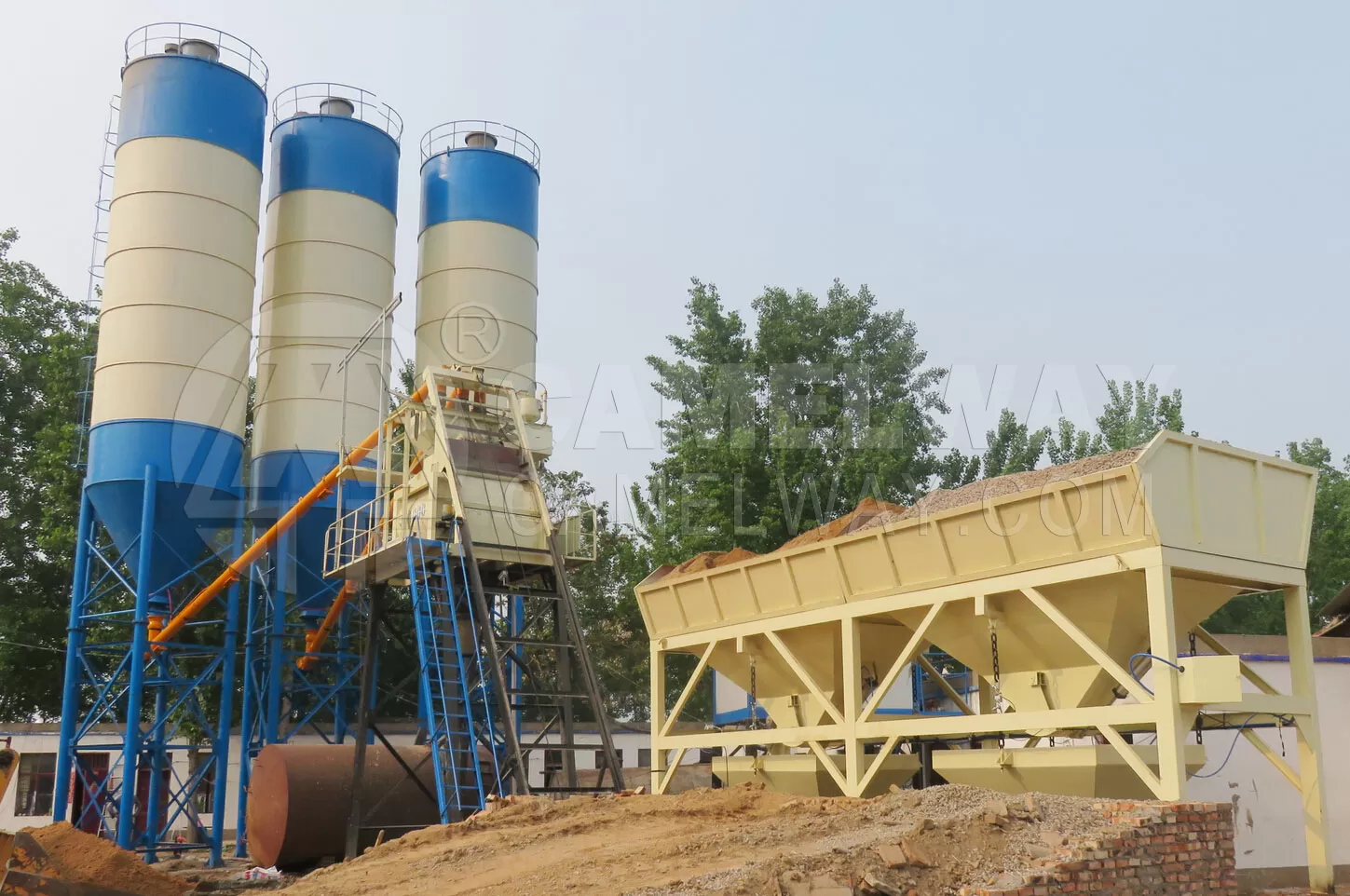 HZS50 Concrete Batching Plant